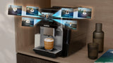 Siemens Fuldautomatisk kaffemaskine EQ700 iAroma Rustfrit stål - TQ723E03