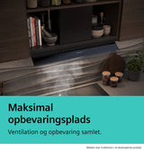 Siemens iQ500 Integreret boksemhætte 80 cm klart glas med sort tryk, Matsort - LJ87BDP60