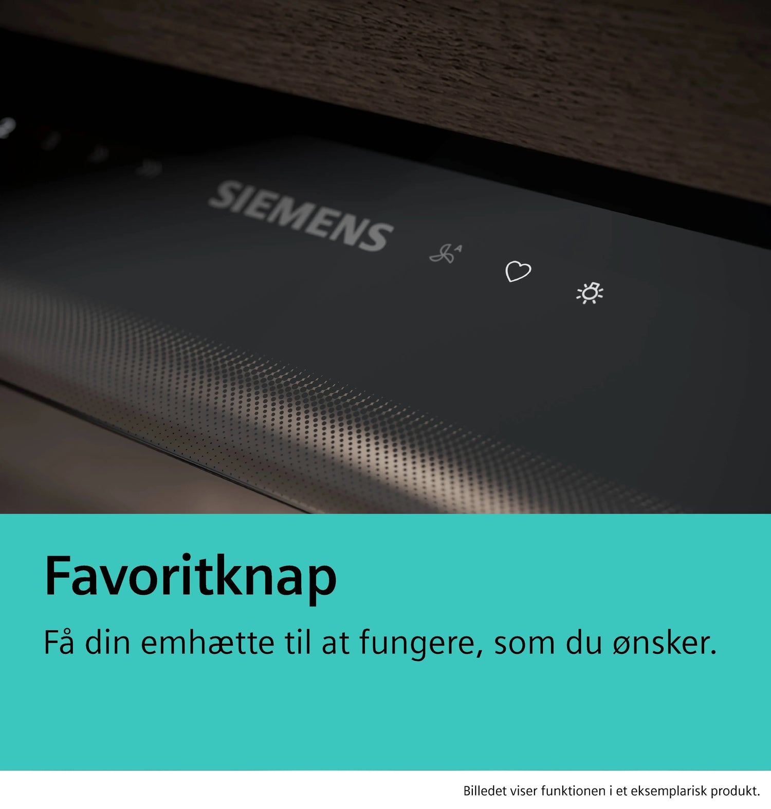 Siemens iQ500 Integreret boksemhætte 80 cm klart glas med sort tryk, Matsort - LJ87BDP60