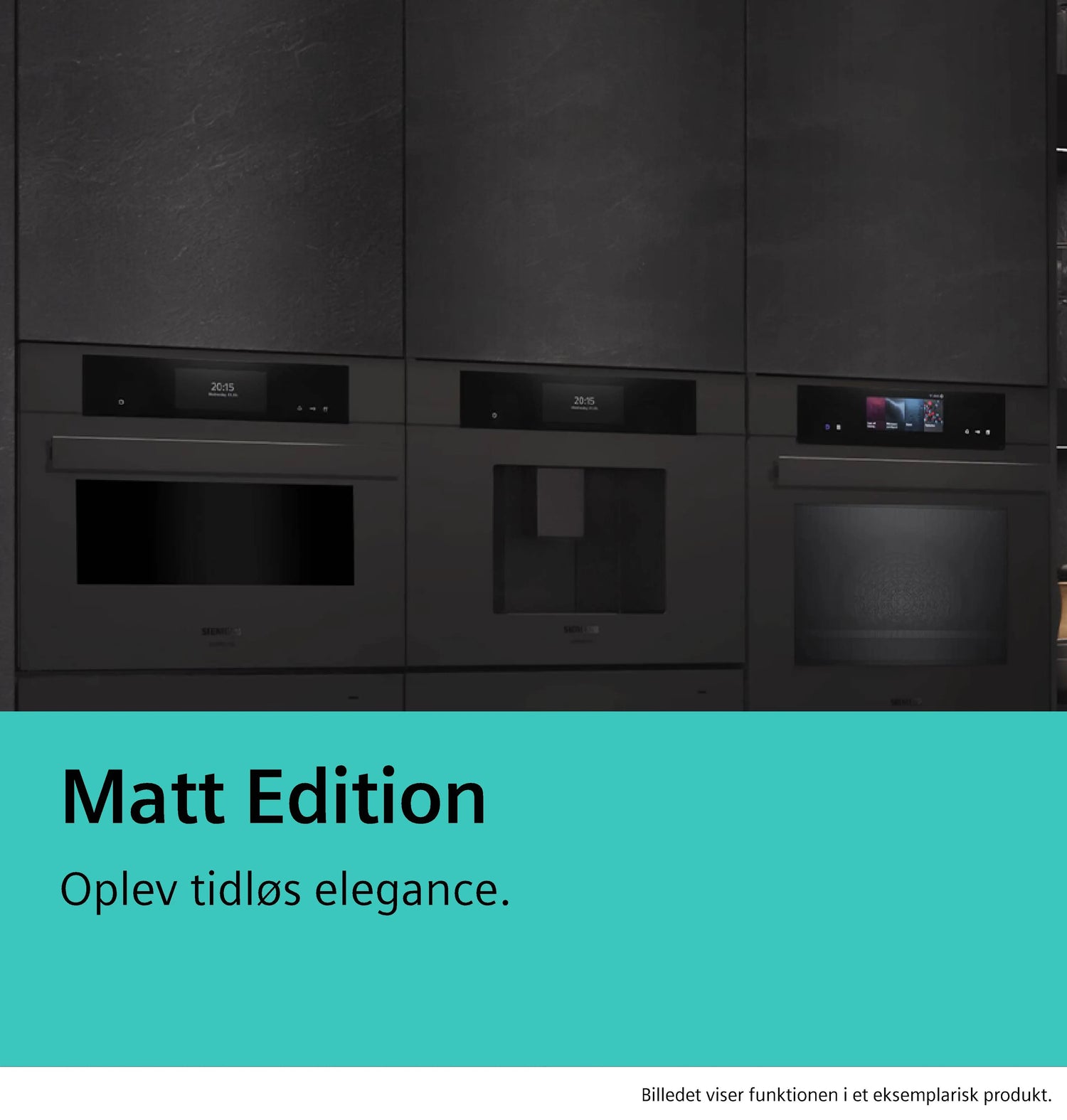 Siemens iQ700 Indbygningsovn 60 x 60 cm Matt Edition - HB976GMM1