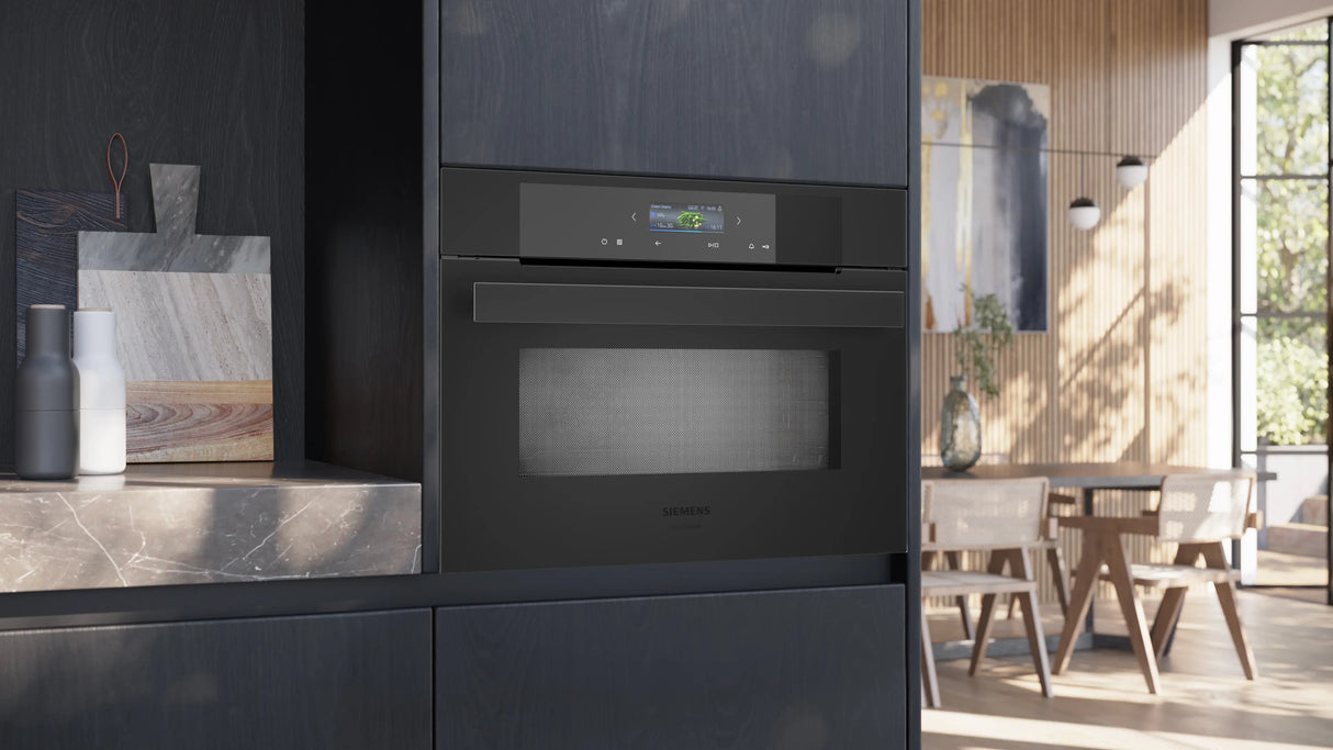 Siemens iQ700 Kompaktovn med mikro 60 x 45 cm Matt Edition - CM924G1M1