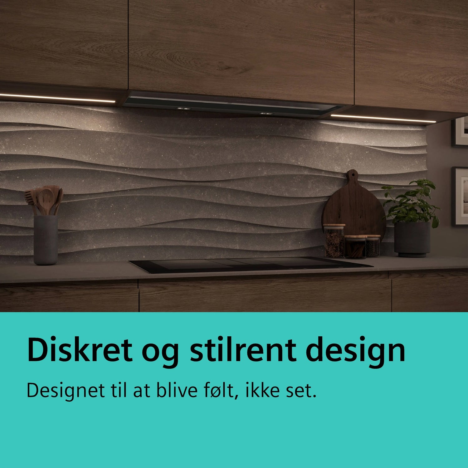 Siemens iQ700 Integreret boksemhætte 80 cm Grå glas sort print, Matsort - LJ89BET65