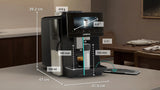 Siemens Fuldautomatisk kaffemaskine EQ900 plus iAroma Mørk rustfrit stål - TQ925EZ5
