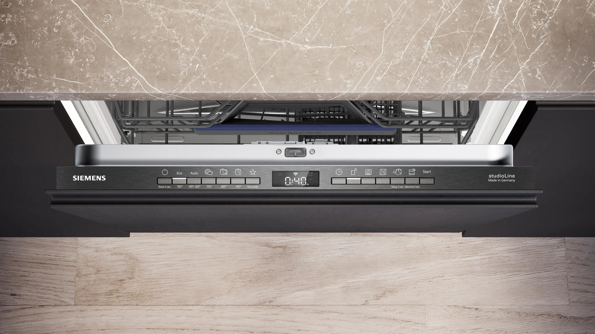 Siemens iQ500 Fuldt integrerbar opvaskemaskine 60 cm XXL - ekstra høj - SX85Z805CE