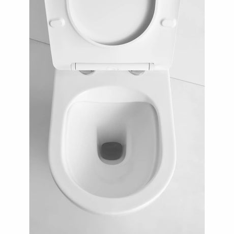 STUDIO RIMLESS VÆGHÆNGT TOILET M/SLIM TOILETSÆDE, HVID