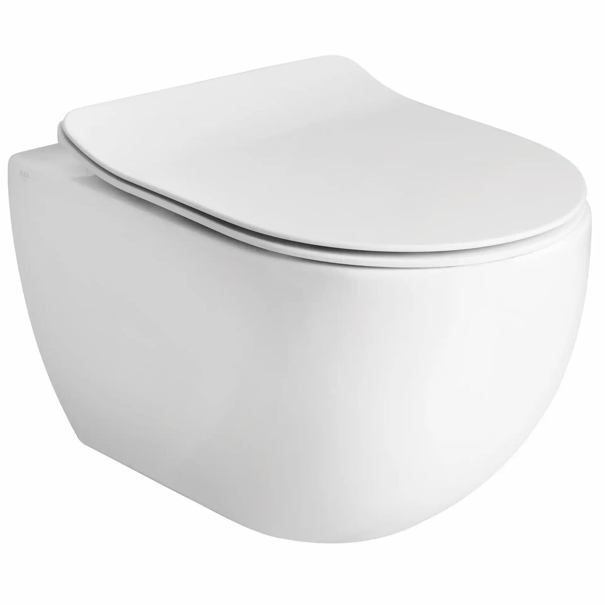 GLOMP RIMLESS VÆGHÆNGT TOILET, HVID