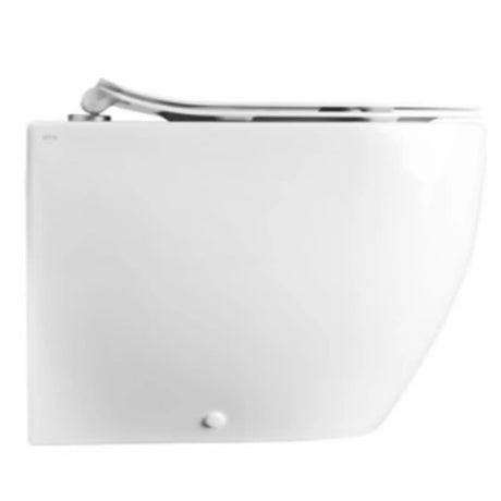 GLOMP RIMLESS BTW GULVSTÅENDE TOILET U/CISTERNE, HVID