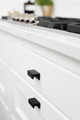 Furnipart Station Knob Børstet mat sort 32mm