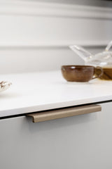 Artisan greb i Børstet messing, bred