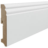 Haro Klik-fodliste 18 x 115 mm Gammeltysk profil hvid 407748