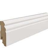 Haro Klik-fodliste 18 x 70 mm Gammeltysk profil hvid 407749