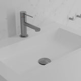 Primy Steel Vertex håndvaskarmatur, Rustfrit stål