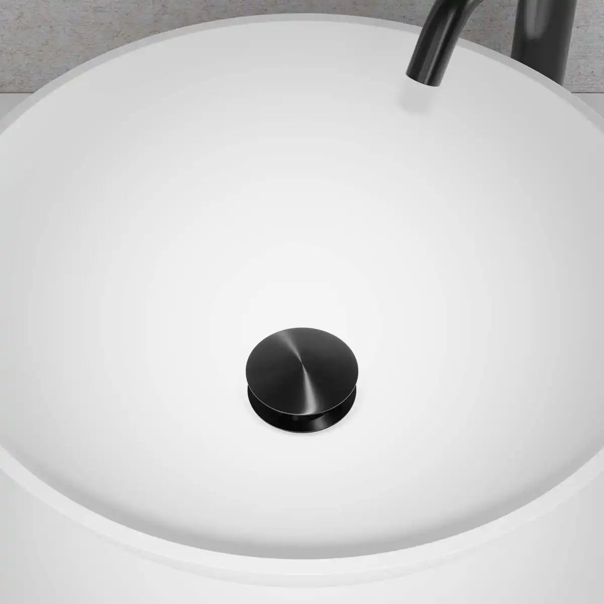 PRIMY STEEL UNIVERSAL POP-UP BUNDVENTIL, SHADOW