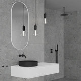 Primy Harmonized 1 indbygningsarmatur til håndvask, Coal