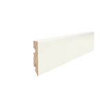 Haro Klik-fodliste 15 x 80 mm hvid lakeret 411051