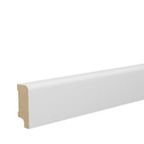 Haro Klik-fodliste 16 x 40 mm glat hvid 414266