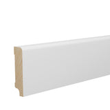 Haro Klik-fodliste 16 x 60 mm glat hvid 414268