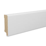 Haro Klik-fodliste 16 x 60 mm glat hvid 414269