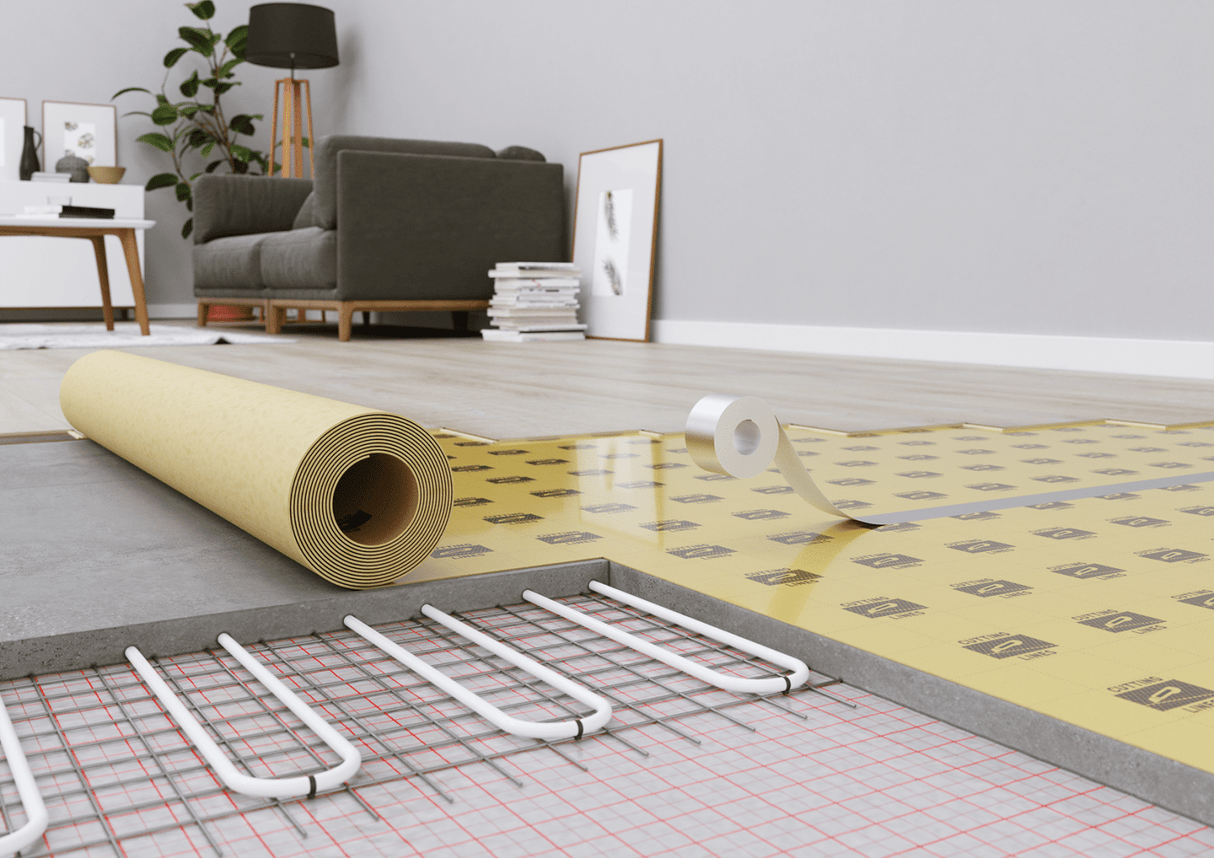 Migadan LVT Underlag med dampspærre - en rulle på 1 x 6 m