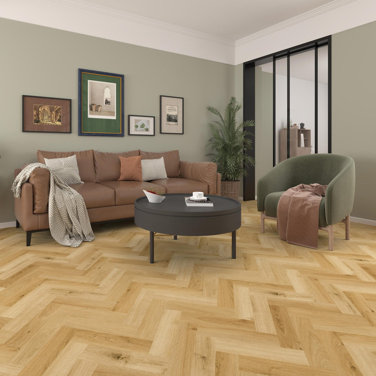 Migadan LVT Dryback – Sildeben Lys Eg 185