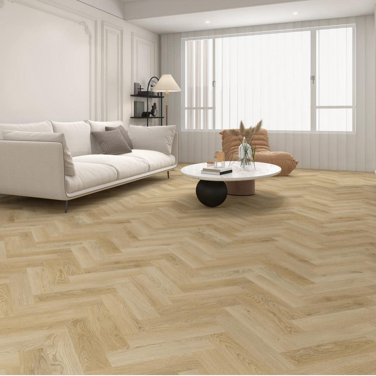 Migadan LVT Dryback – Sildeben Lys Eg 337