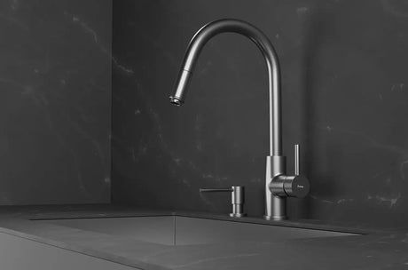 PRIMY ACCESS KØKKENARMATUR M/UDTRÆKSTUD, RUSTFRIT STÅL