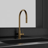 PRIMY STEEL ACCENT KØKKENARMATUR M/UDTRÆKSTUD, SAND