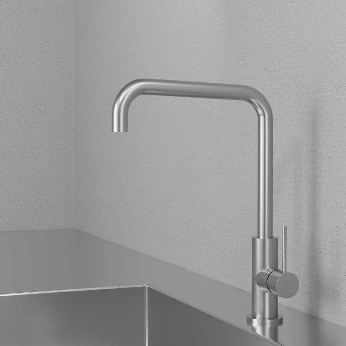 Primy Steel Mood køkkenarmatur, Rustfrit stål