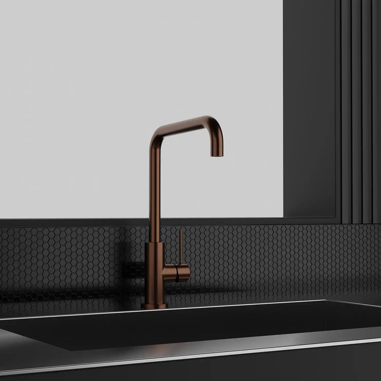 PRIMY STEEL MOOD KØKKENARMATUR, AMBER