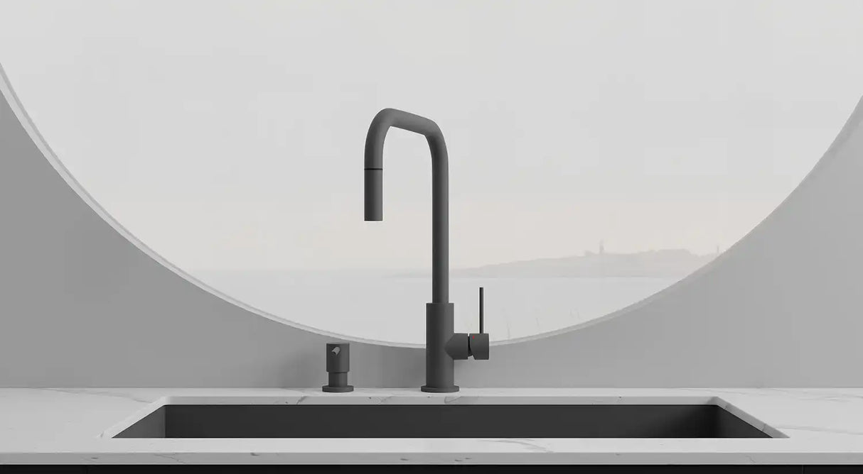 PRIMY ACCENT SQUARE KØKKENARMATUR M/UDTRÆKSTUD, SCRAP