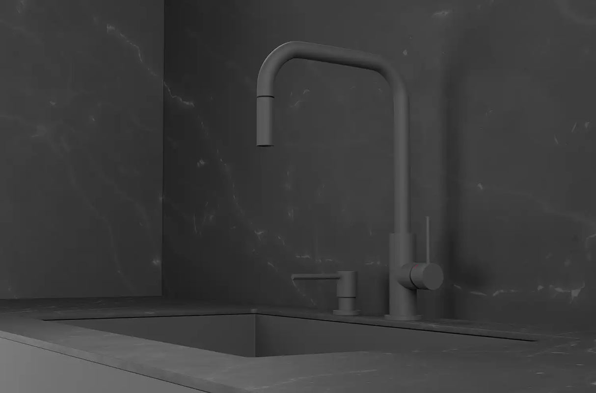 PRIMY ACCENT SQUARE KØKKENARMATUR M/UDTRÆKSTUD, SCRAP