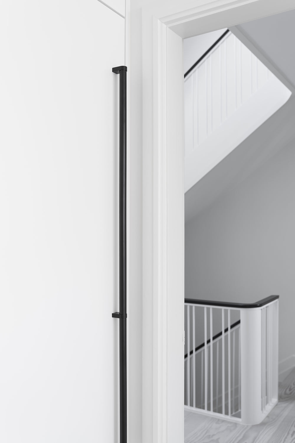 Big w/middle foot greb - vælg mellem Inox Look og Mat sort