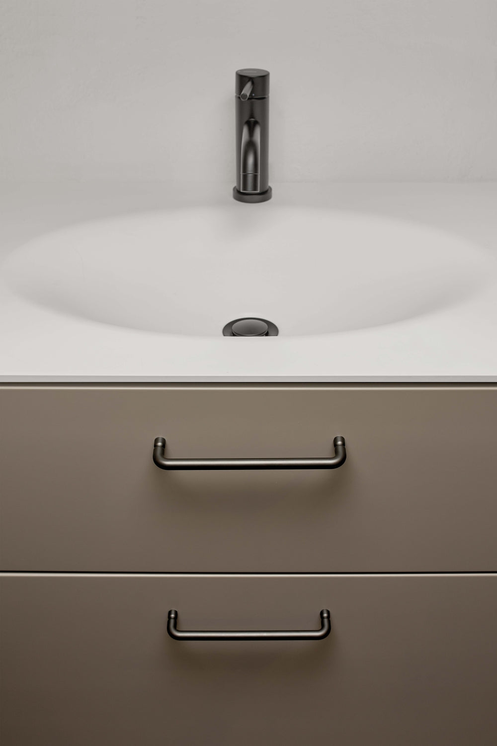 Furnipart Junction Børstet antracit look 160mm