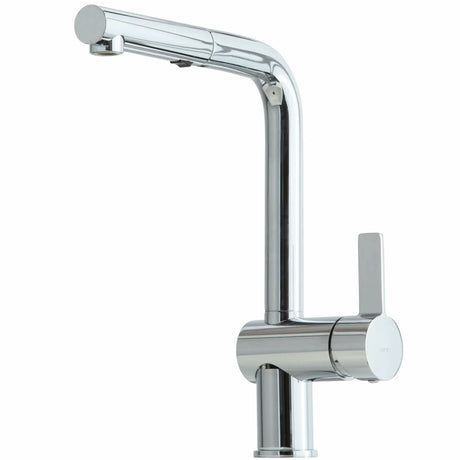 KUBUS 285 KØKKENARMATUR M/UDTRÆK, KROM