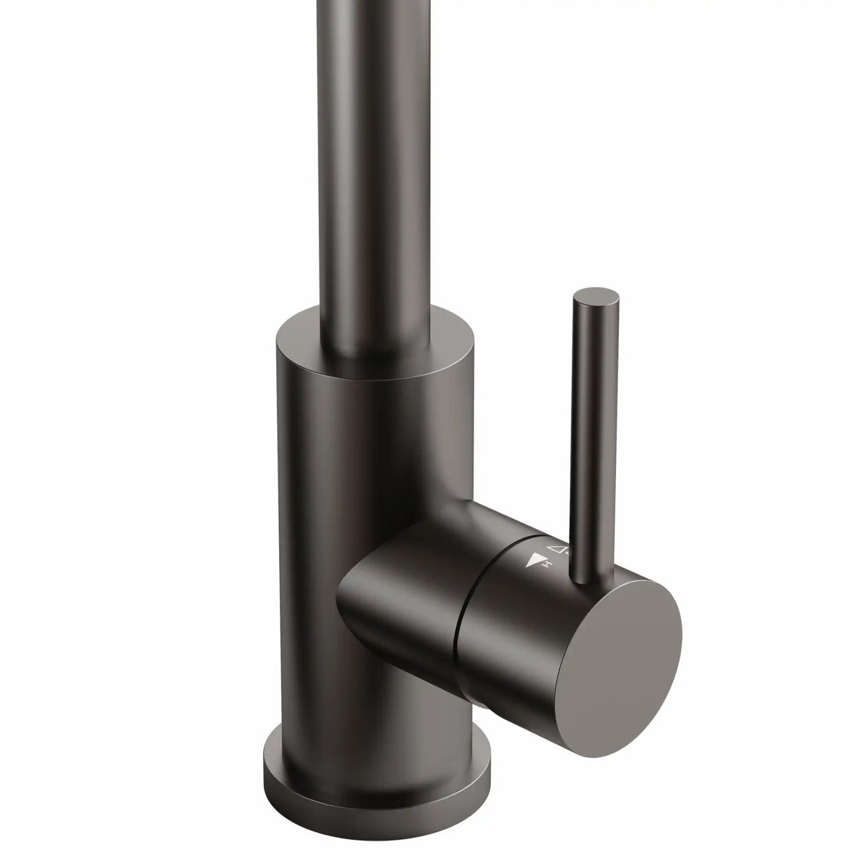 KUBUS 140 RS ROUND KØKKENARMATUR, PVD GUNMETAL