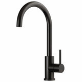 KUBUS 140 RS ROUND KØKKENARMATUR, PVD MATSORT