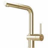 KUBUS 385 RS KØKKENARMATUR M/UDTRÆK, PVD MESSING