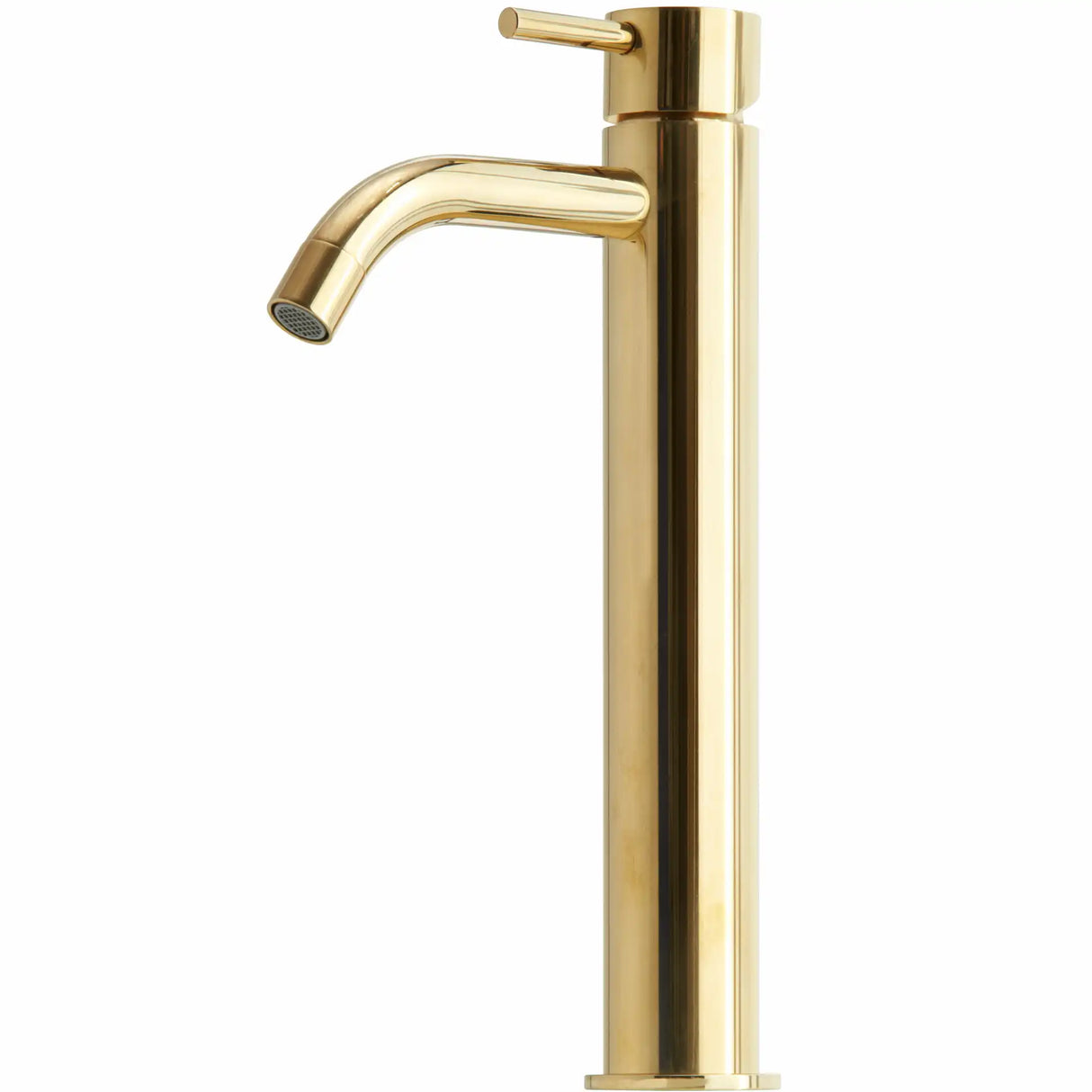 Mira 050 håndvaskarmatur høj model, Massiv messing