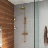 Argo komplet brusesæt, Massiv messing