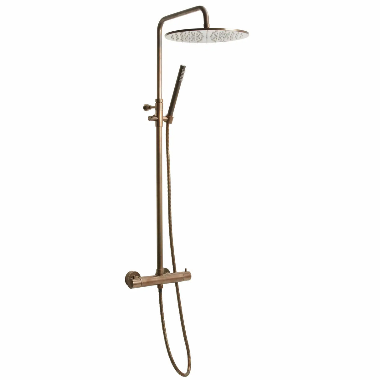 Argo komplet brusesæt, Bruneret massiv messing