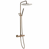 Argo komplet brusesæt, Bruneret massiv messing