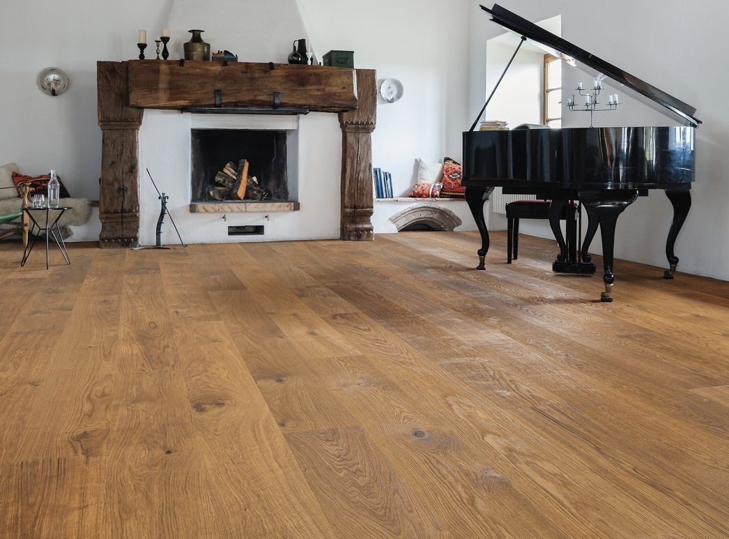 Haro Plank Plaza 240 4V Røget eg Universal alpin børstet 533499