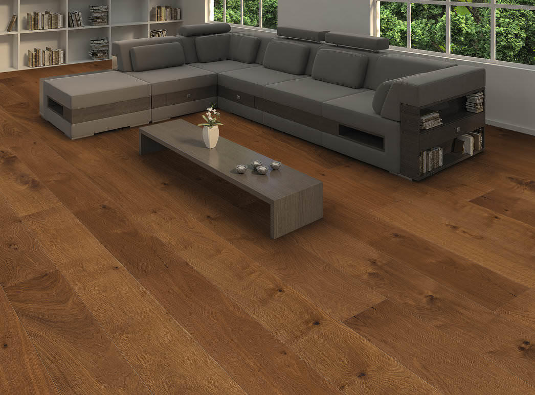 Haro Plank Plaza 240 4V Røget eg Universal alpin børstet 533499