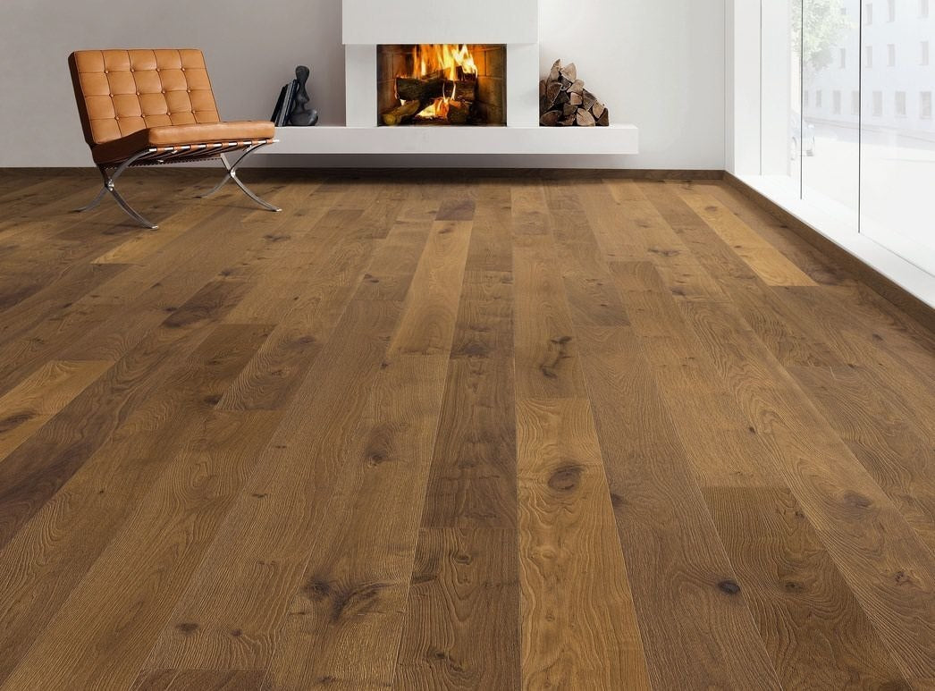 Haro Plank 180 4V Røget eg Sauvage retro børstet 534152