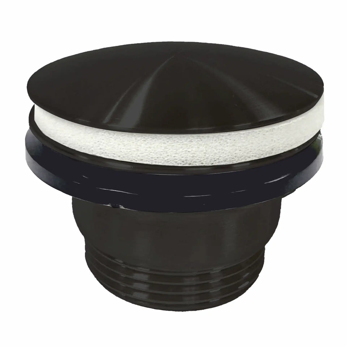 LAVABO LUNA RS UNIVERSAL POP-UP BUNDVENTIL, PVD MATSORT