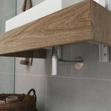 Lavabo Luna vandlås t/vægmontering, Krom