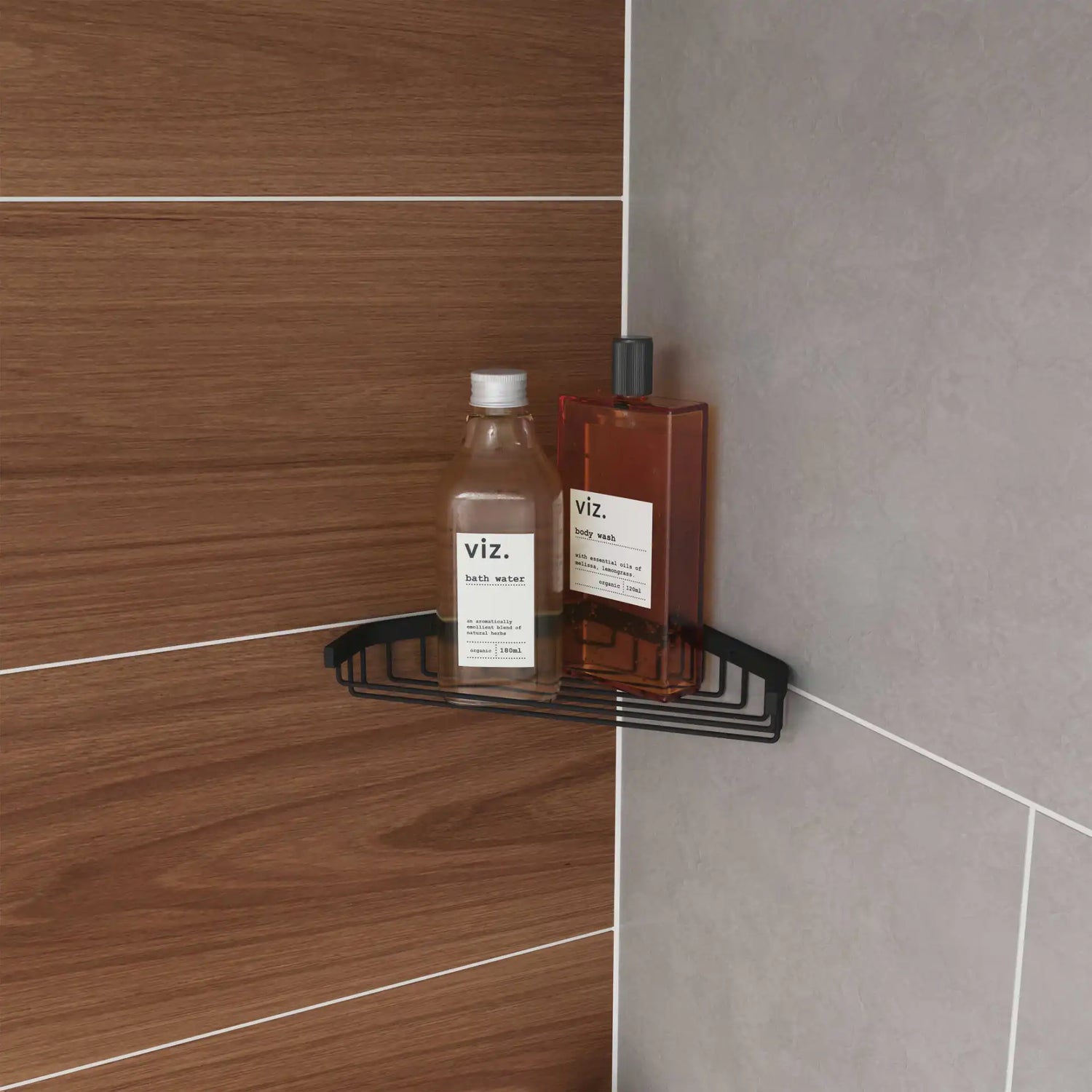 Lavabo Luna hjørnetrådkurv, Matsort