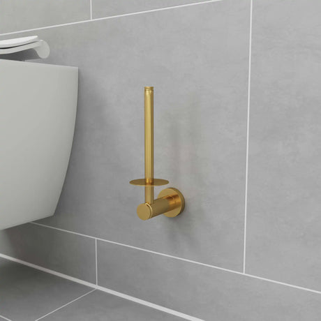 Lavabo Luna reservetoiletpapirholder, Massiv messing