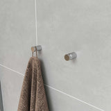 Lavabo Luna håndklædekroge lille 2 stk, Krom