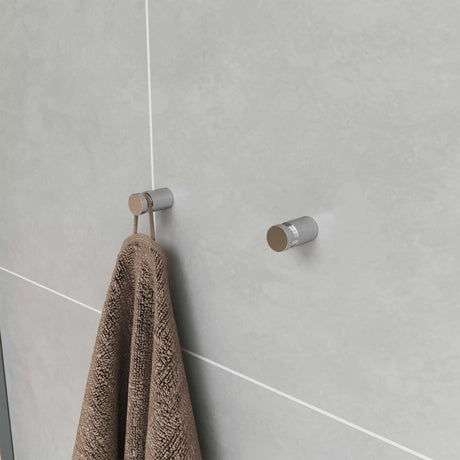 Lavabo Luna håndklædekroge lille 2 stk, Krom